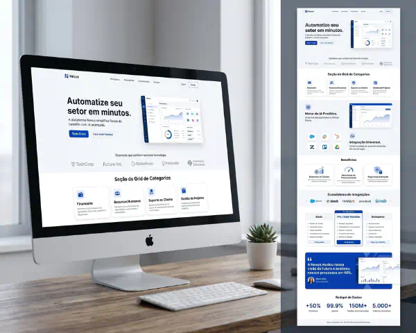 Site para Saas